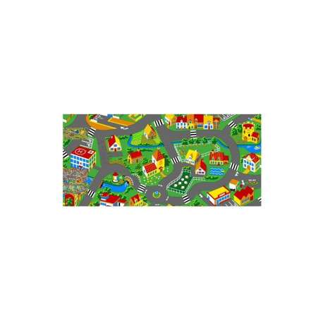 MAT LITTLE VILLAGE (MULTI) 1.4X2.0