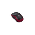 MOUSE COMP LOGITECH M185 RED