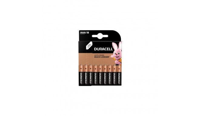 Duracell AAA LR06 18 tk patareid