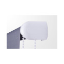 ROLLER BLIND BLACKOUT SILV 061 80X185
