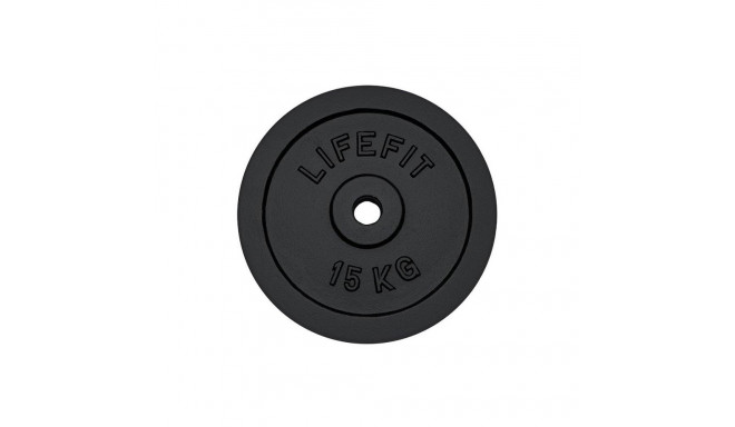 standard valuraud plaat Lifefit 15kg 30mm