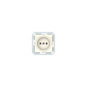 SOCKET WITHOUT EARTH, WITHOUT FRAME