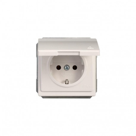 PLUG SOCKET RP16-003-02 V WHITE ST150