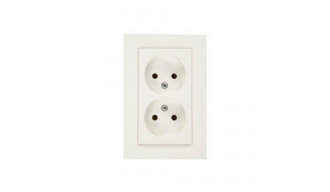 SOCKET DOUBLE WHITE XP