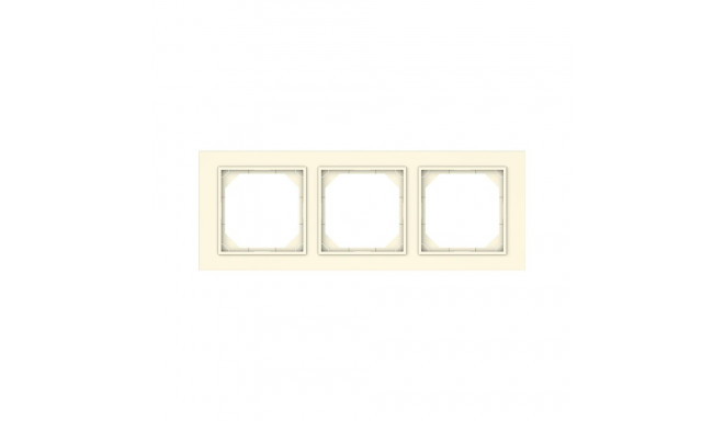 FRAME 3PL. IVORY R03 QR 1000 FIT LINE