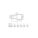 REDUCER DRAIN-SEWER PVC 113/110