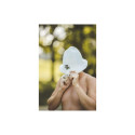 SAUNA HAT WITH BUCKET PICTURE WHITE WOOL