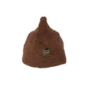 SAUNA HAT (BROWN COLOUR)