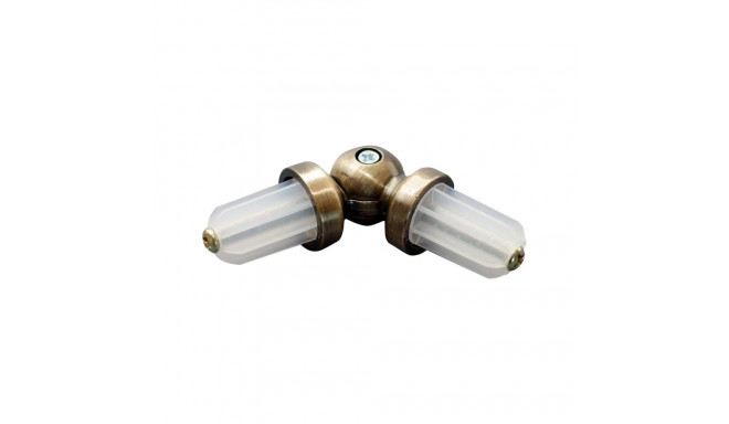 LINKAGE IN CORNER FOR CURTAIN SILVE D16