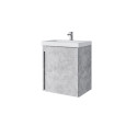 CAB WITH WASHBASIN WTU-50BT-PM CONCRETE