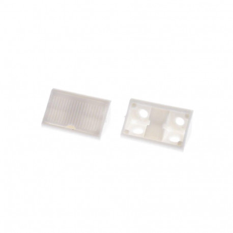 RETAINER ANGULAR CF-9080 20X20MM WHITE