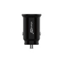 CHARGER AUTO GT-ZJ21 20W USB-A/USB-C BK