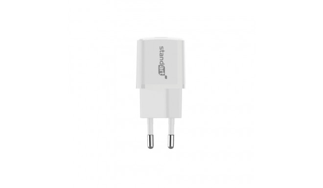 Laadija MINI USB TYPE-C 20W valge