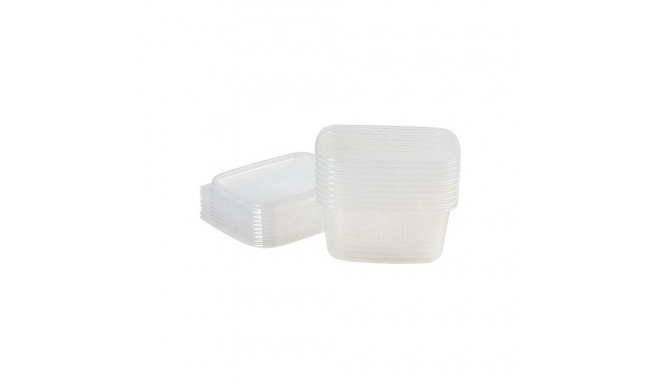 DISPOSABLE CONTAINERS SET WITH LIDS