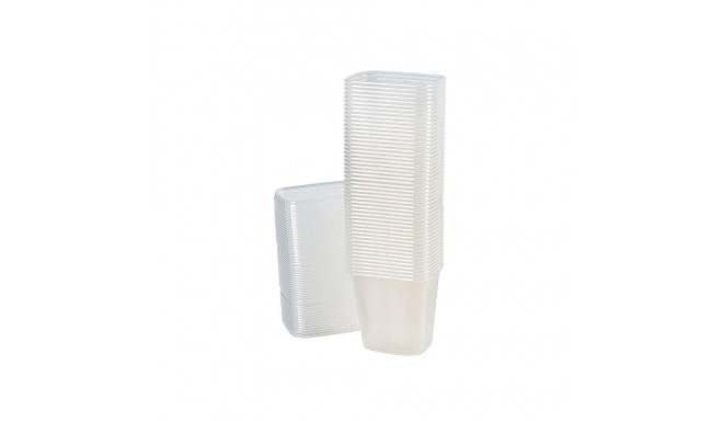 DISPOSABLE CONTAINERS SET WITH LIDS