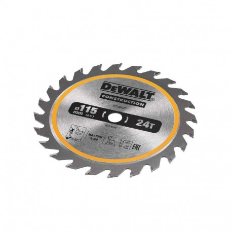 DEWALT 115MM 24T TCT SAW BLADE
