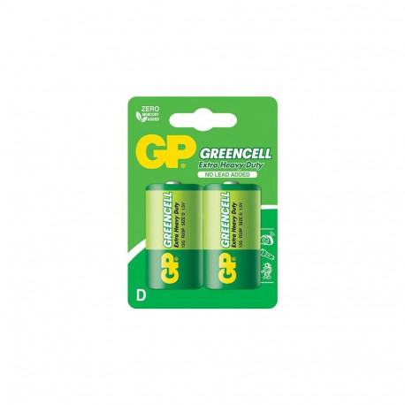 patareid Greencell D 1.5V 2 tk