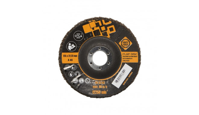 ABRASIVE FLAP DISC 125X22,23 MM FORTE T