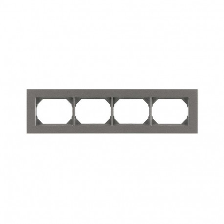 FRAME VILMA XP500 4-GANG MET