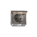 SOCKET VILMA XP500 IP44 W/E WO/F MET