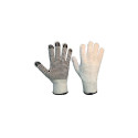 GLOVES KNITTED W/RUBBER DOTS L