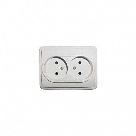 SOCKET 2-E süvistatav SL 16-020