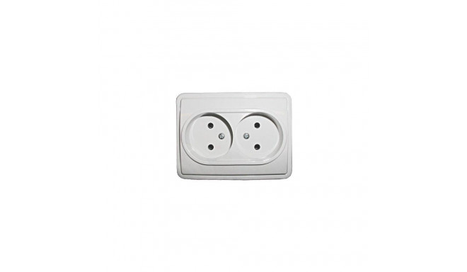SOCKET 2-E süvistatav SL 16-020