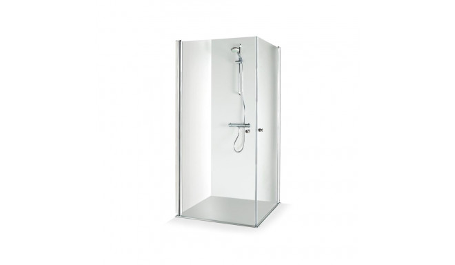 SHOWER CABIN VIKTORIJA 90X90X1900. GREY