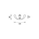 HANGER FURN WK19 BLACK (10/100)