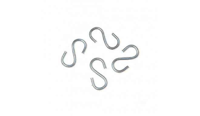 S SHAPE STAINLESS STEEL HOOKS 3 MM 4