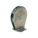 LIFTING PULLEY WITH PAD 125 MM SINGLE