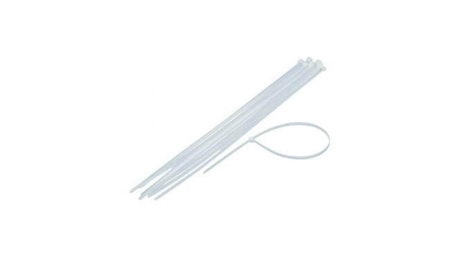 CABLE TIES 7.5X250MM 100PCS WHITE