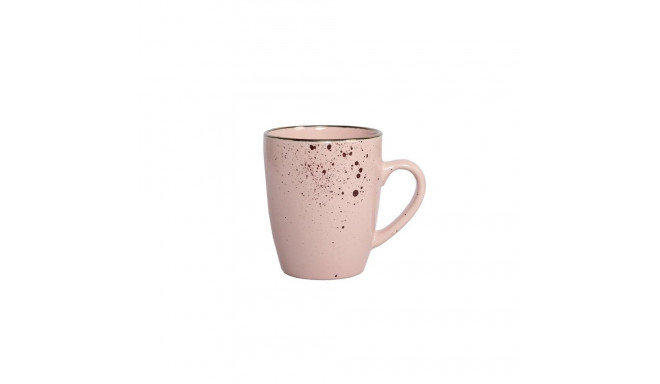 368ML MUG WITH SPECKLE PINK