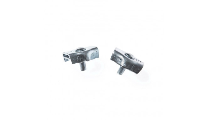 FLAT SINGLE ROPE CLIP 4 MM 2DD