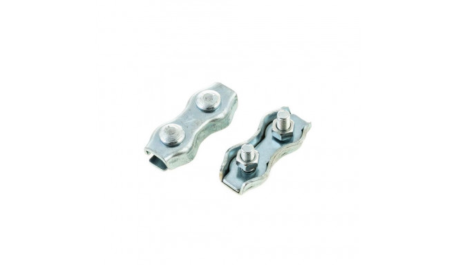 ROPE FLAT DOUBLE CLIP 5 MM 2PCS
