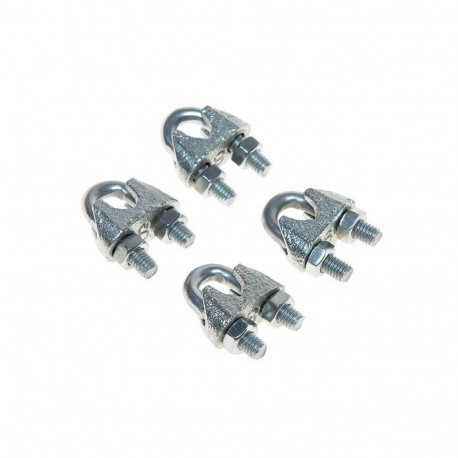 CLIP ROPE 8.0 MM ZN DIN741 4PCS