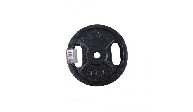 10KG CAST IRON PLATE WITH TWO HAND GRIPS