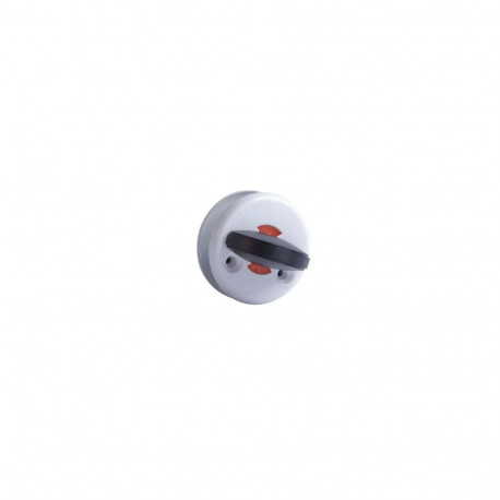 ESCUTCHEON 0350 STEEL BATHROOM WHITE