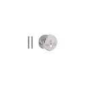 ESCUTCHEON 016 STEEL KEY CP