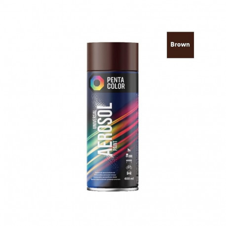 PAINT AEROS PENTA BROWN 400ML R-8017