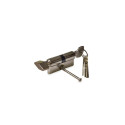 CYLINDER LOCK W KNOB 70MM 30X40 CHROM 5K
