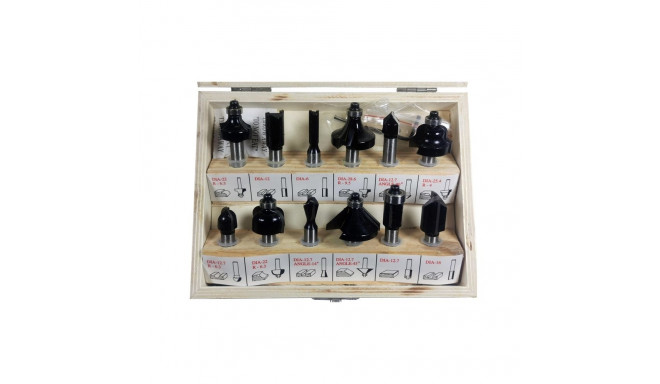 puidufreesitera 12 tk varrega D8MM