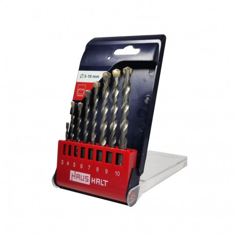 ROCK DRILL SET 8PCS 3-10MM