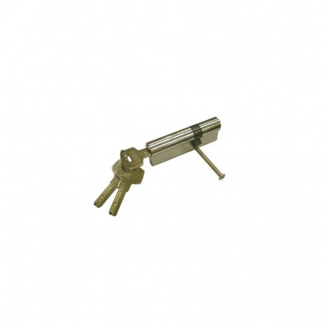 CYLINDER LOCK 85MM 30X55 CHROME 5 KEY