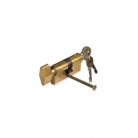 CYLINDER LOCK W KNOB 65MM 30X35 BRAS 5K