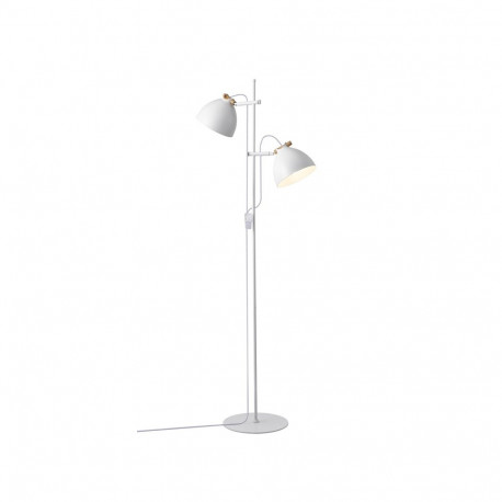 FLOOR LAMP 18X150CM 2XG9 WHITE COLO