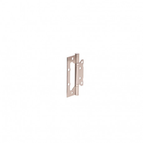 HINGE DOOR 100X75X2.5MM MATT NICKEL