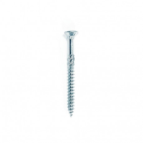 laudiskruvi T25 5.0x100/60 valge tsink (100)