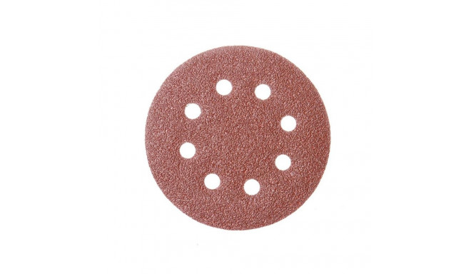 SANDING DISCS 8HOLES NO80 D125 5PCS