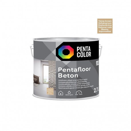 PAINT PENTAFLOOR BETON YELLOW-BROWN 2.7L